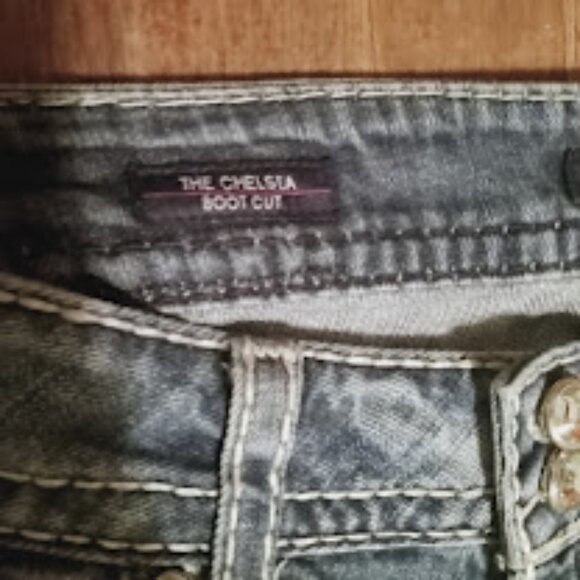 Y2K CHELSEA BOOT CUT JEANS BY VIGOSS - Picture 7 of 15